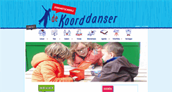 Desktop Screenshot of dekoorddanser.be